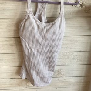 Lululemon white tank top